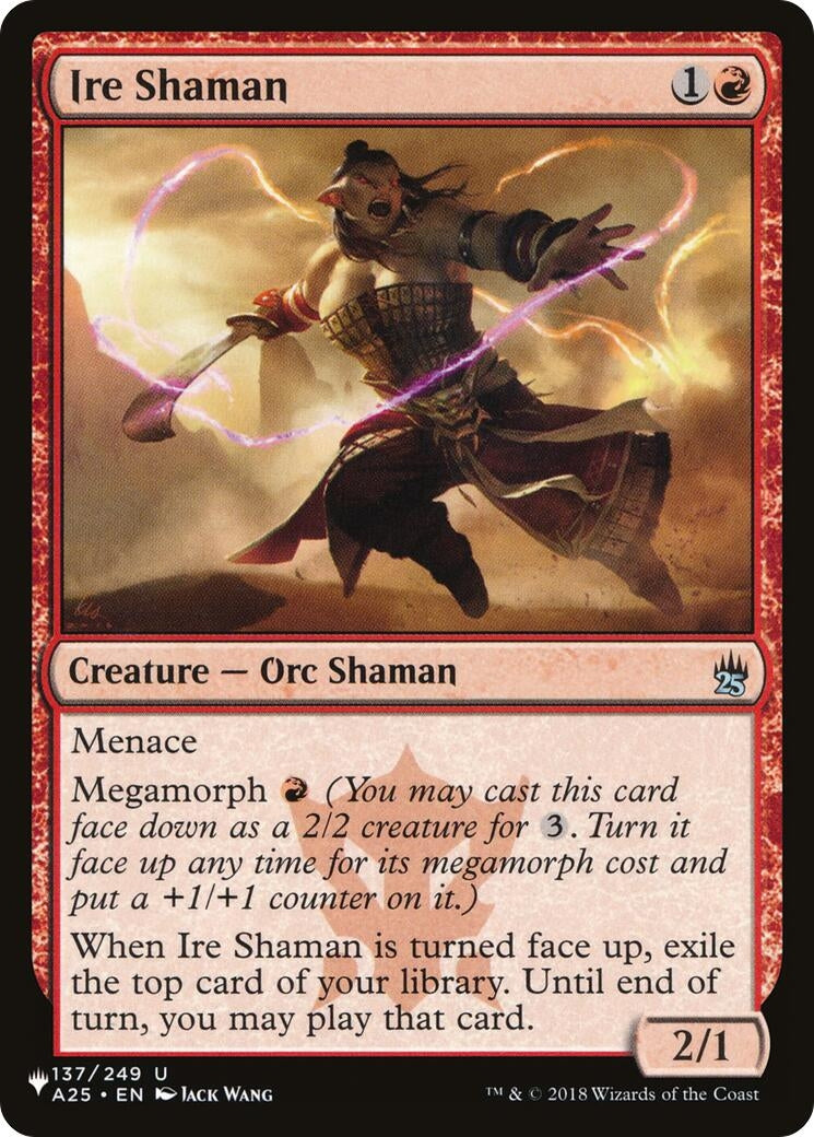 Ire Shaman (137/249) (LIST)