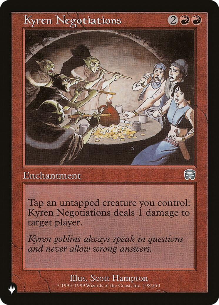 Kyren Negotiations (198/350) (LIST)