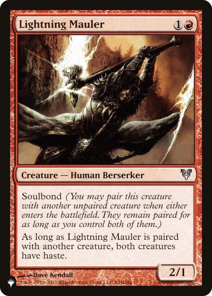Lightning Mauler (144/244) (LIST)