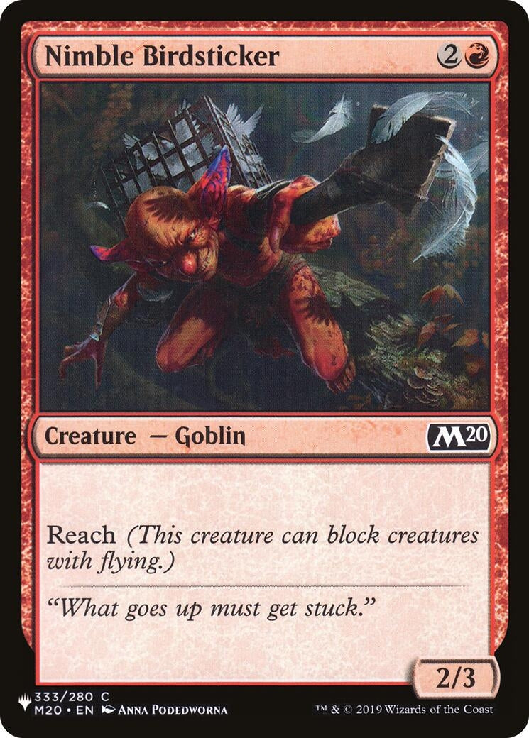 Nimble Birdsticker (333/280) (LIST)