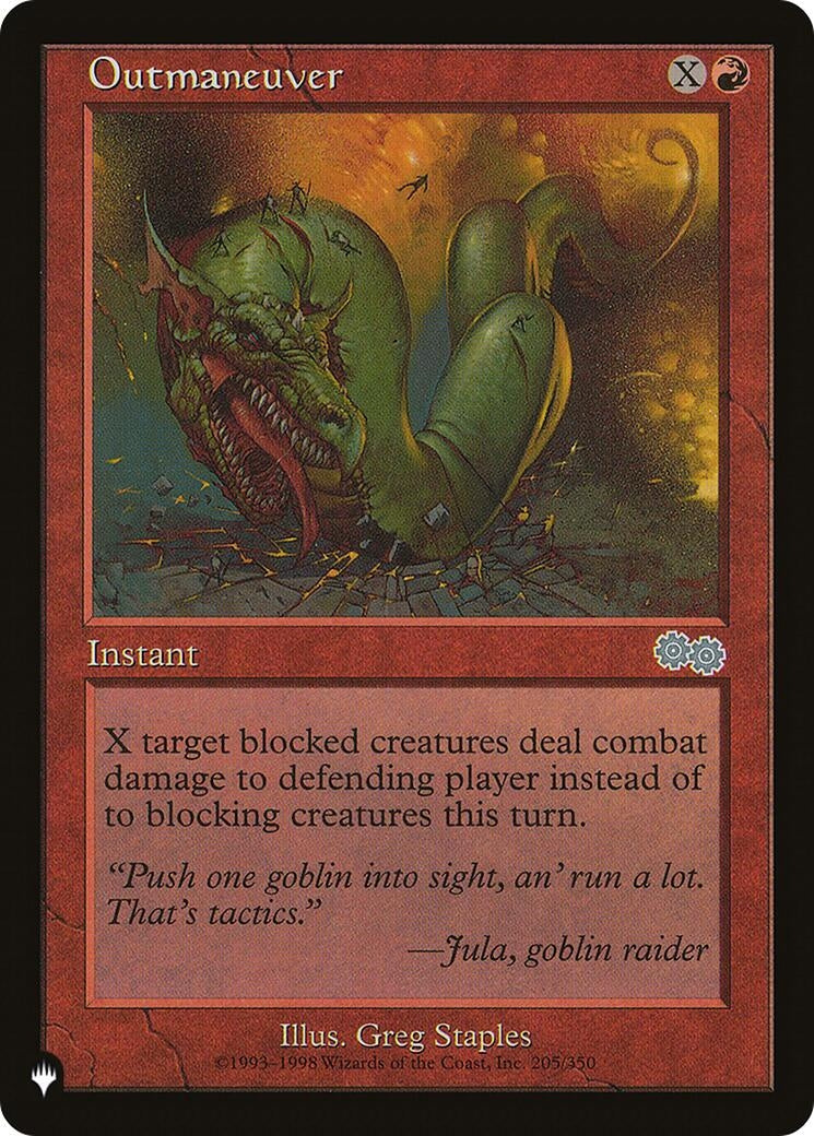 Outmaneuver (205/350) (LIST)
