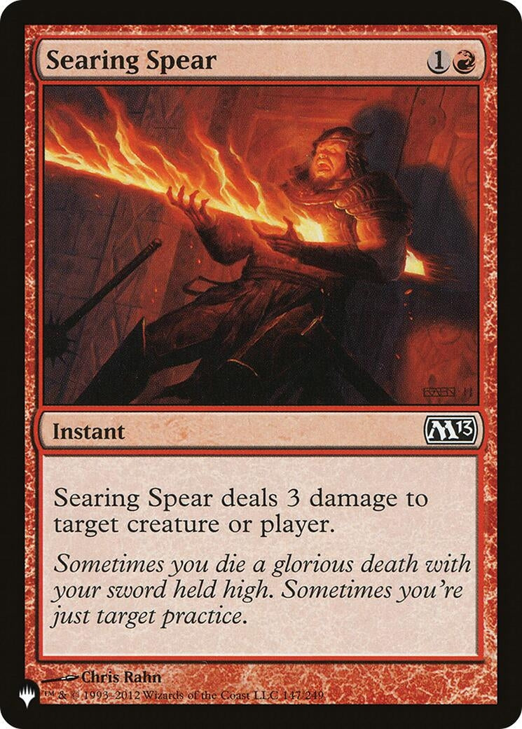 Searing Spear (147/249) (LIST)