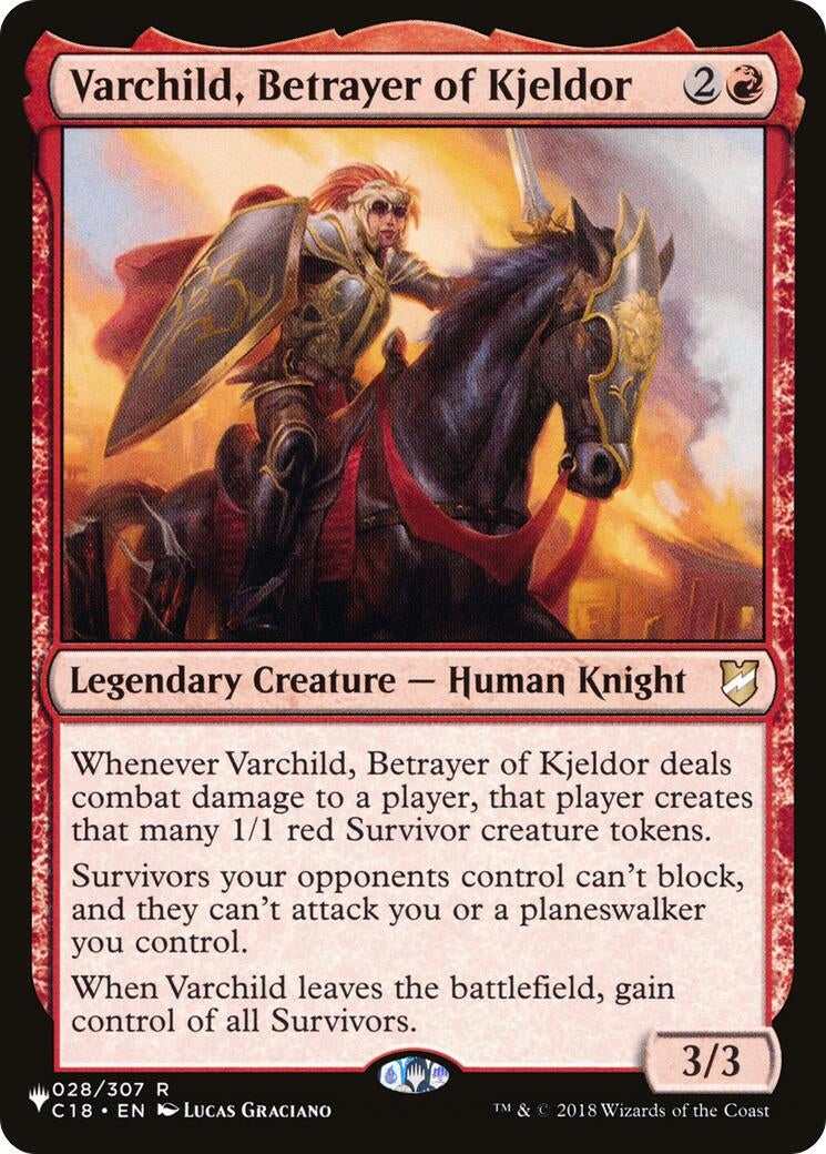 Varchild, Betrayer of Kjeldor (028/307) (LIST)