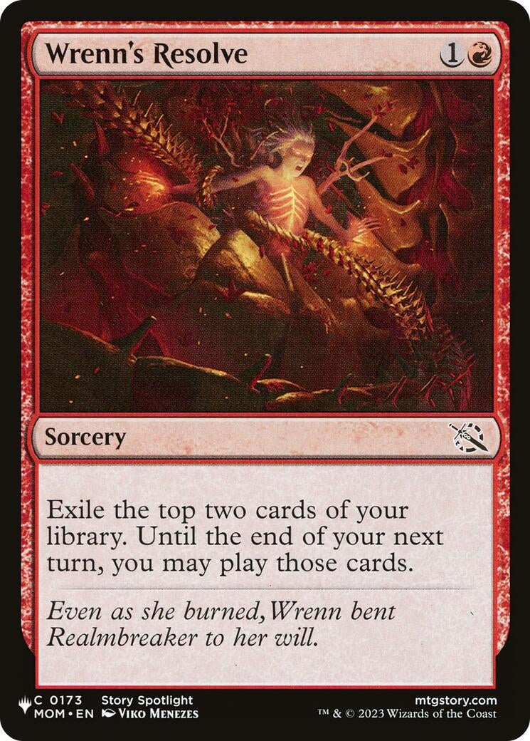 Wrenn's Resolve (0173) (LIST)