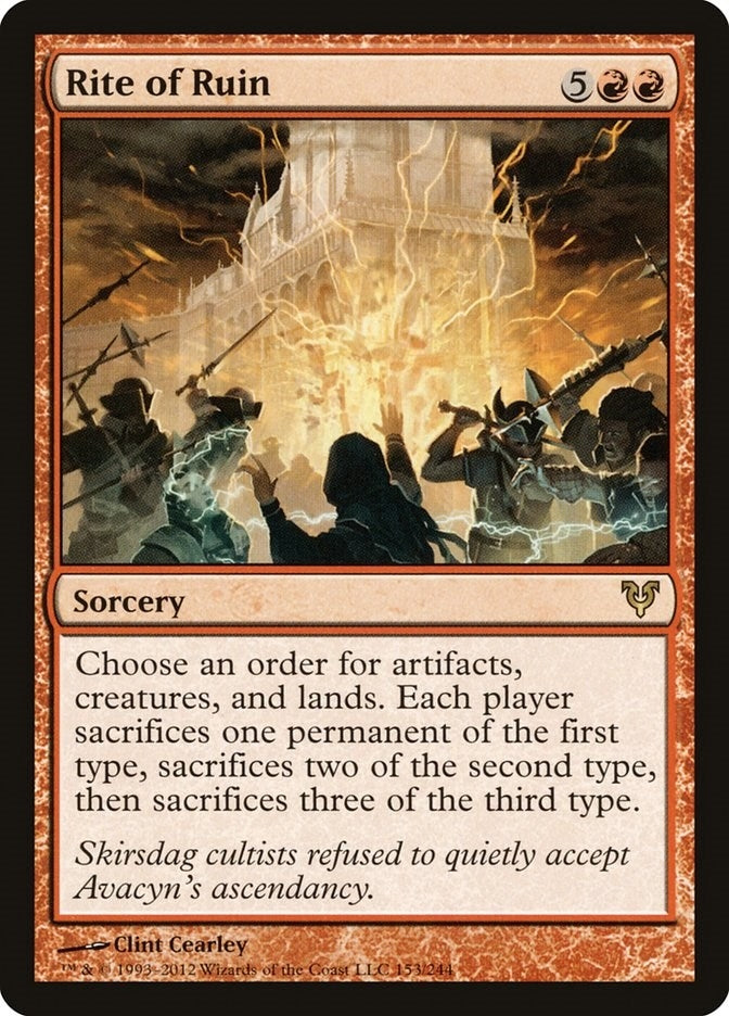 Rite of Ruin (153) (AVR)