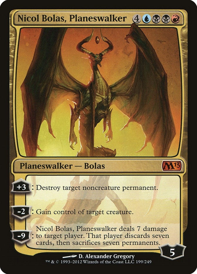 Nicol Bolas, Planeswalker (199) (M13)