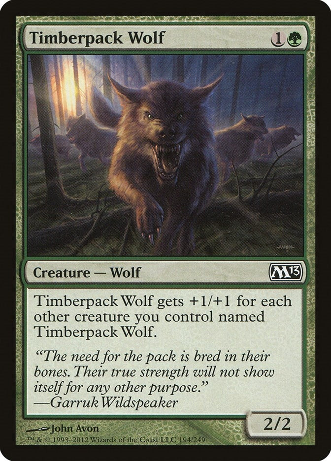 Timberpack Wolf (194) (M13)