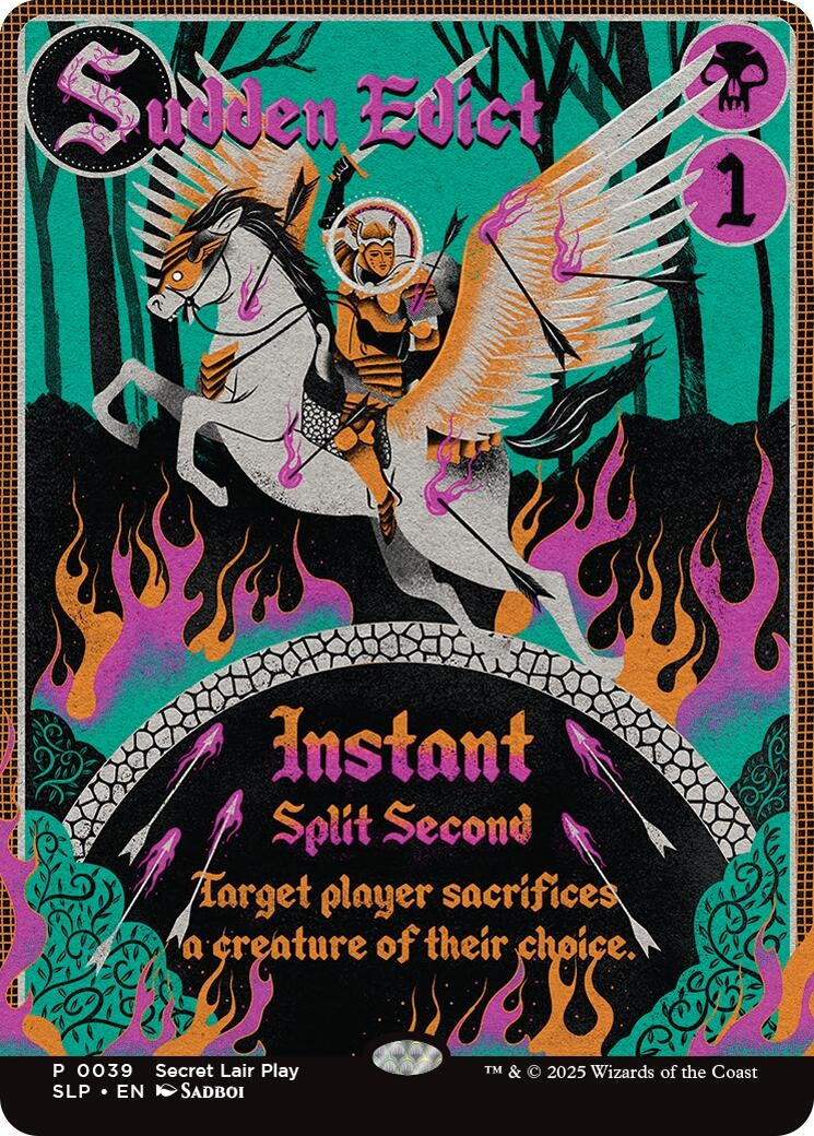 Image for Sudden Edict (39) (SLP) - Magic: The Gathering