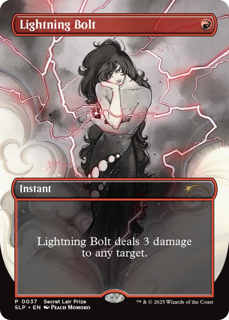 Image for Lightning Bolt (0037) (37) (SLP) - Magic: The Gathering