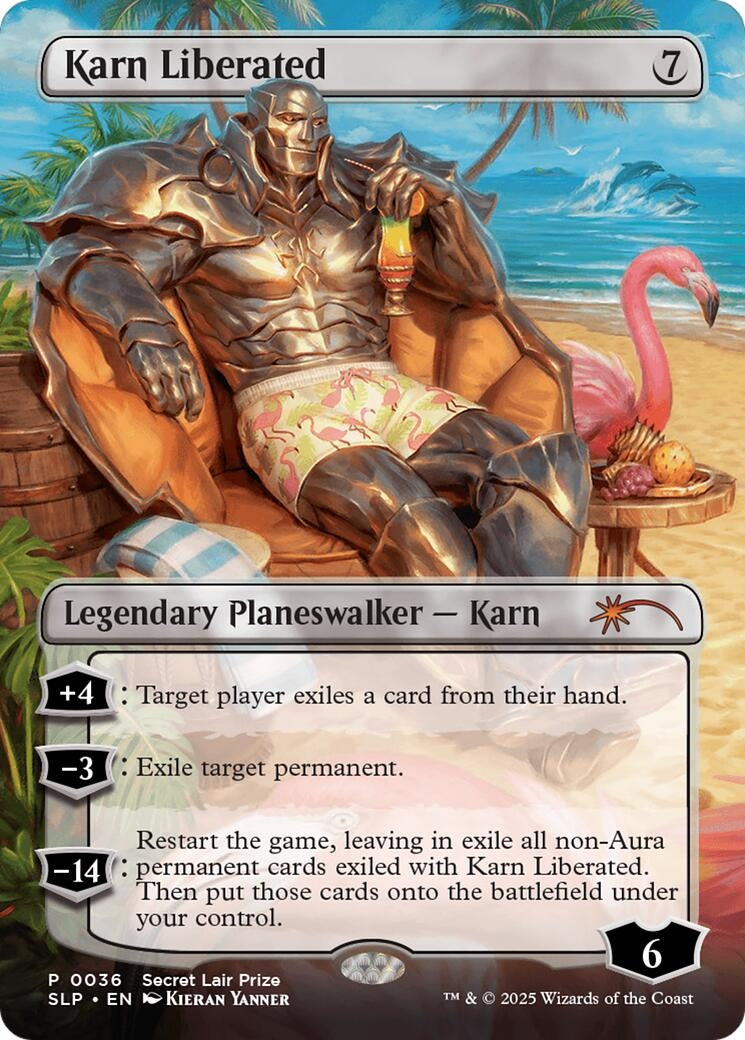 Image for Karn Liberated (36) (SLP) - Magic: The Gathering
