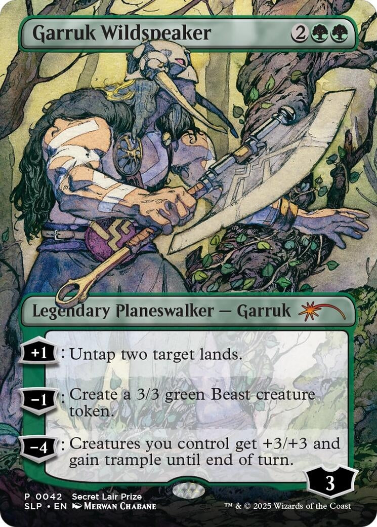 Image for Garruk Wildspeaker (42) (SLP) - Magic: The Gathering