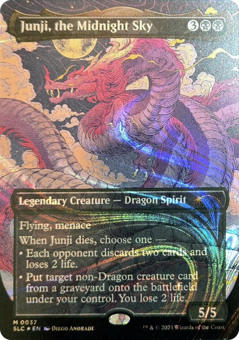 Image for Junji, the Midnight Sky (Halo Foil) (37) (SLC) - Magic: The Gathering