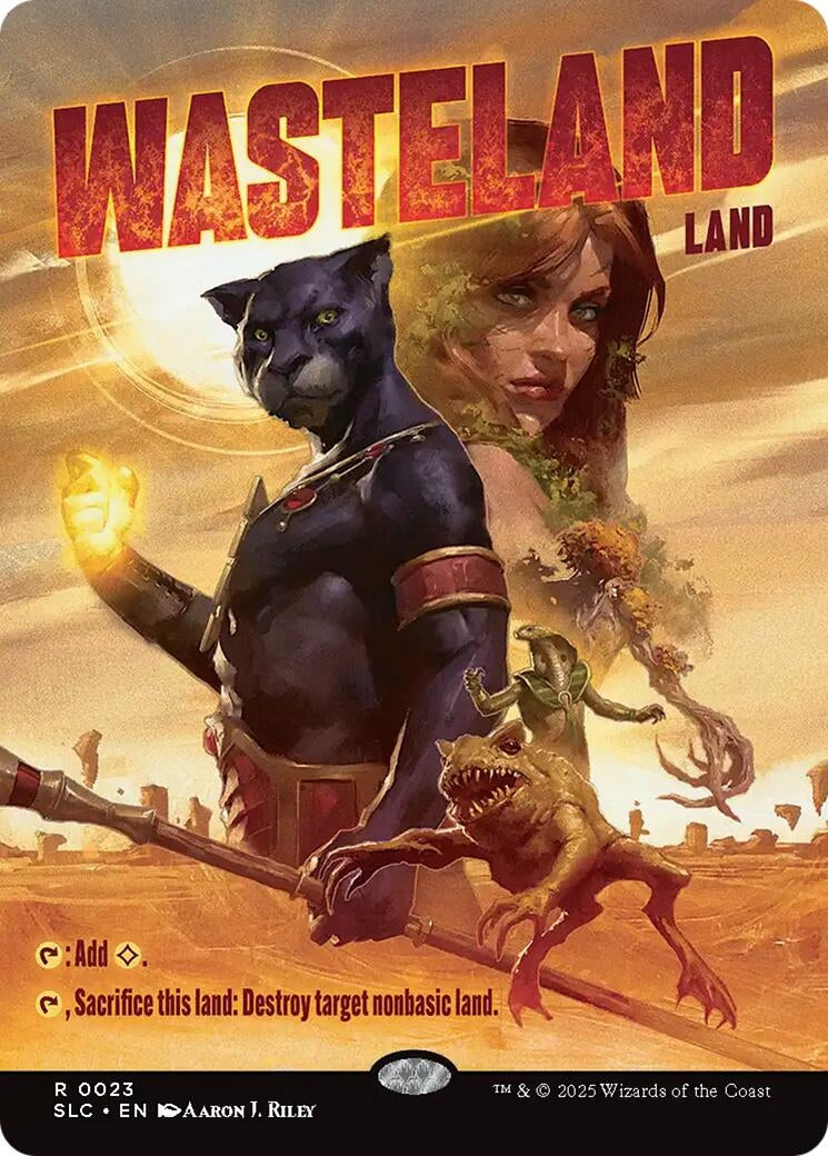 Image for Wasteland (23) (SLC) - Magic: The Gathering