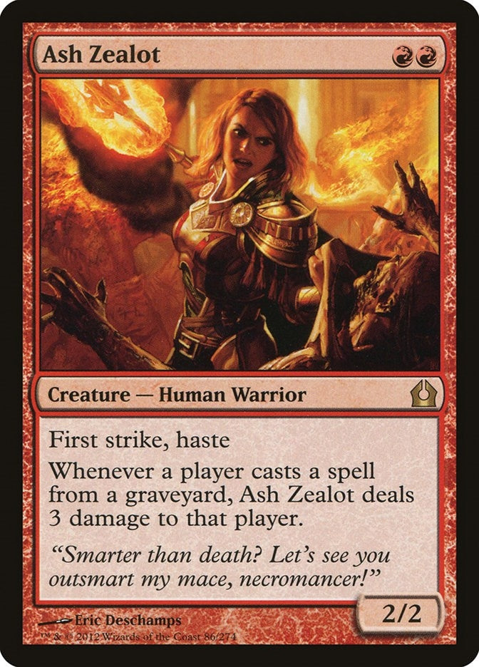 Ash Zealot (86) (RTR)