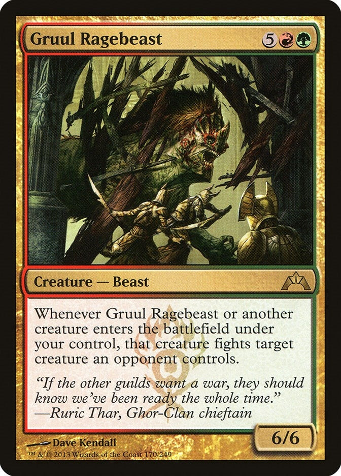 Gruul Ragebeast (170) (GTC)