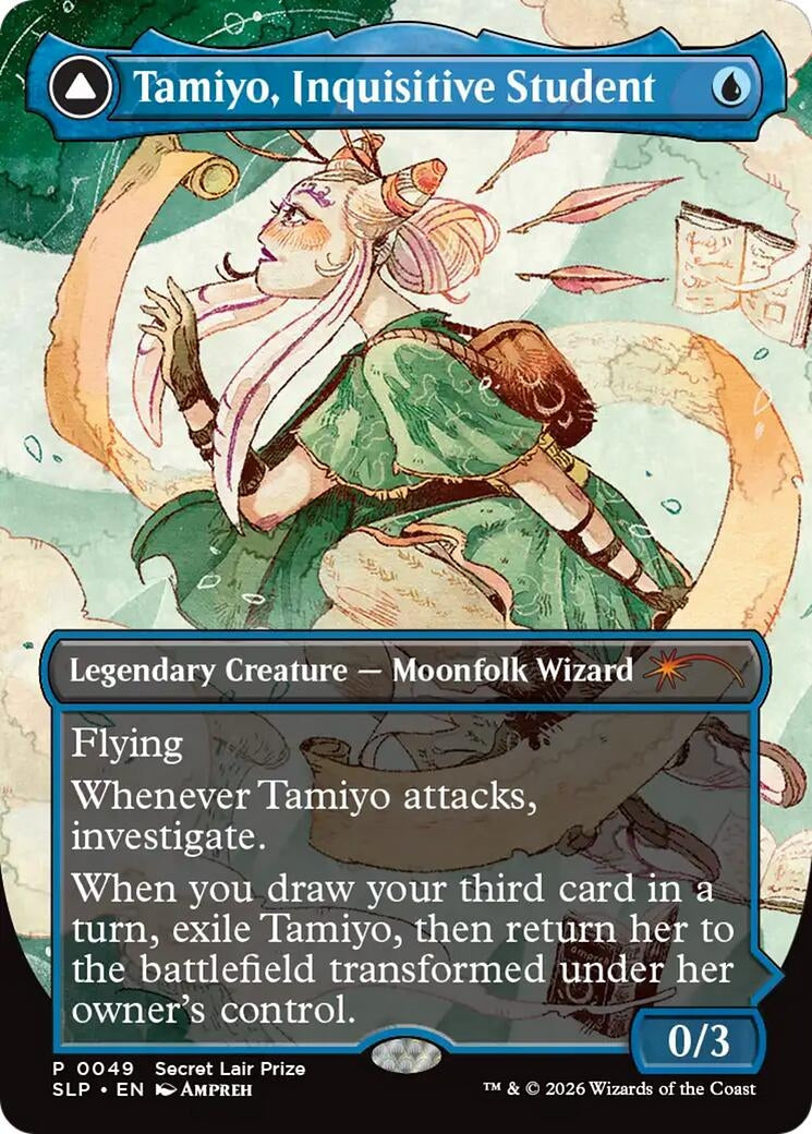 Image for Tamiyo, Inquisitive Student (49) (SLP) - Magic: The Gathering