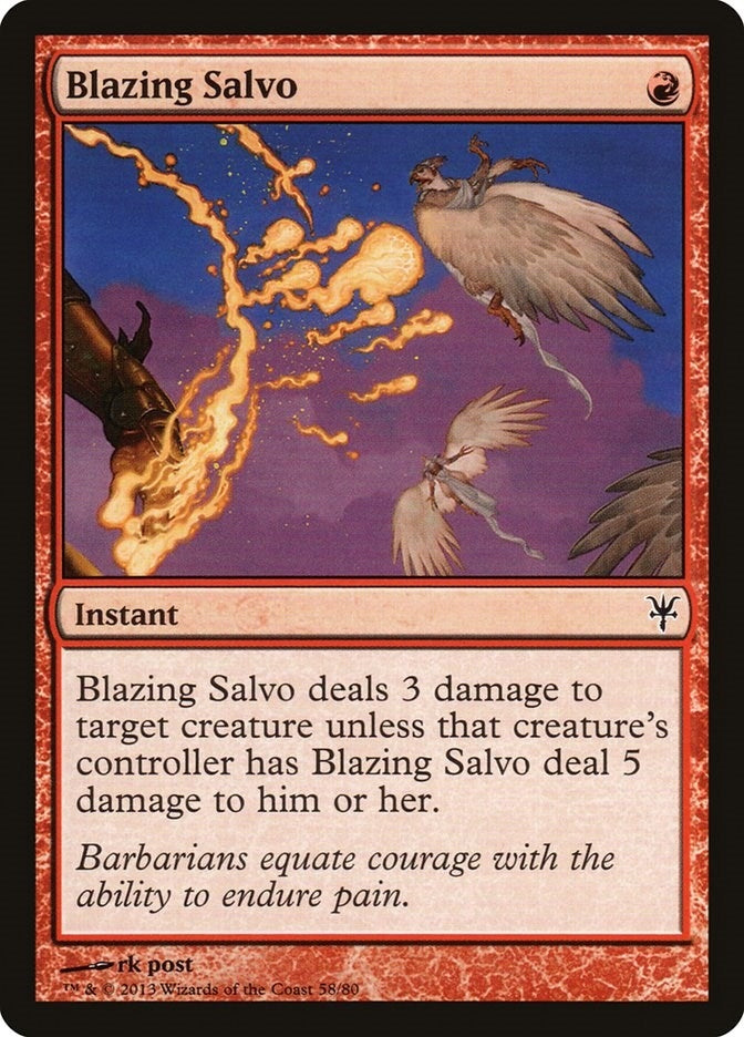 Blazing Salvo (58) (DDK)