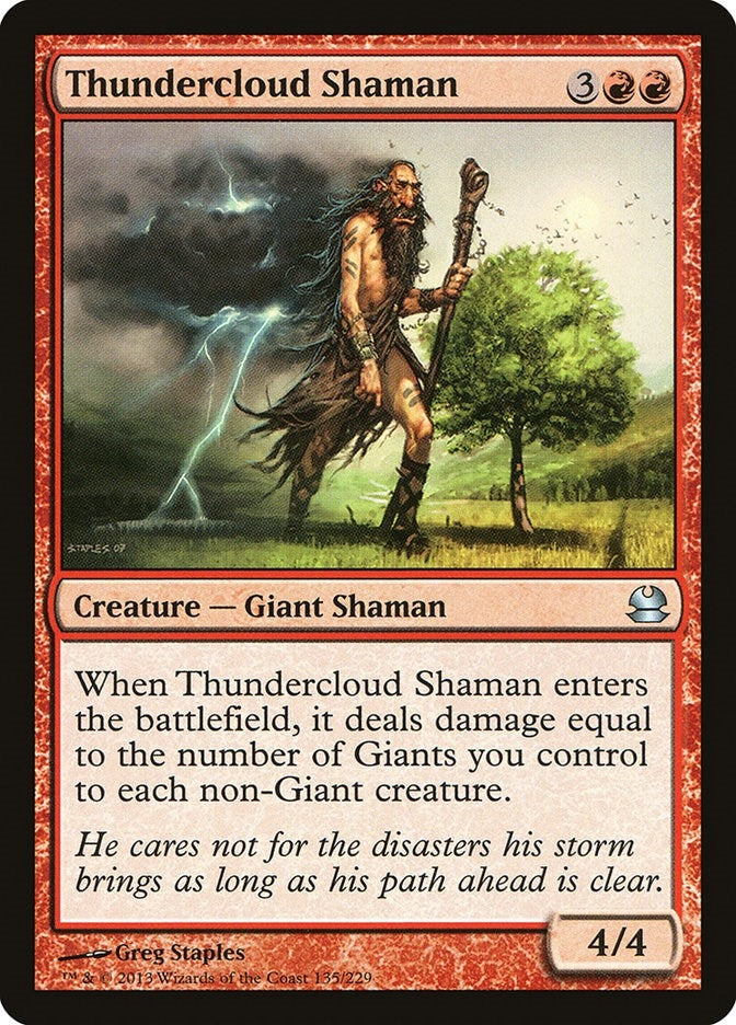 Thundercloud Shaman (135) (MMA)