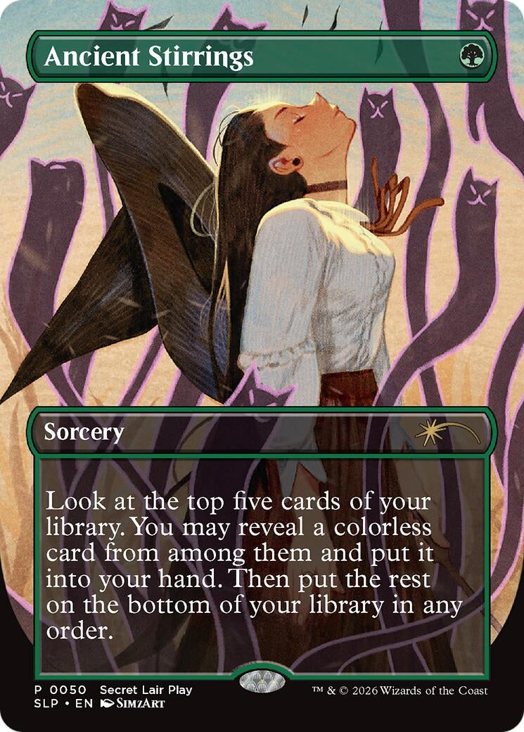 Image for Ancient Stirrings (50) (SLP) - Magic: The Gathering