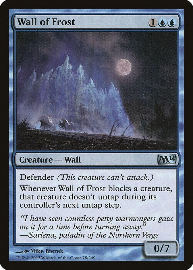 Wall of Frost (78) (M14)