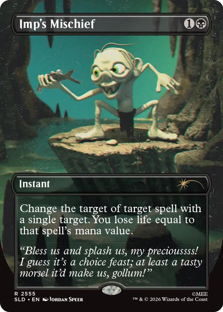 Image for Imp's Mischief (2555) (SLD) - Magic: The Gathering