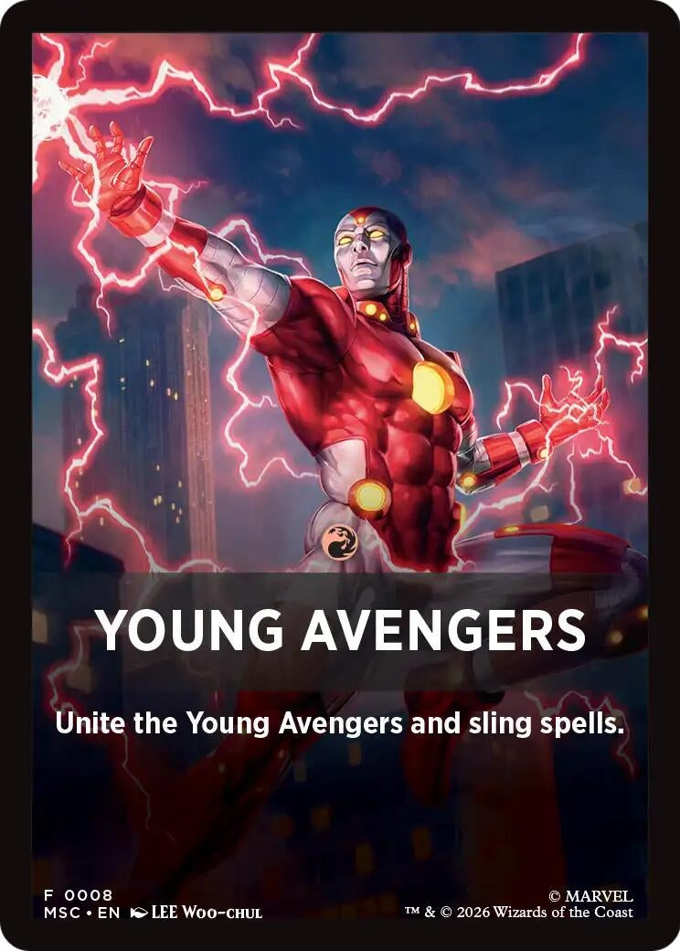 Image for Young Avengers Theme Card (0008) (8) (MSC) - Magic: The Gathering