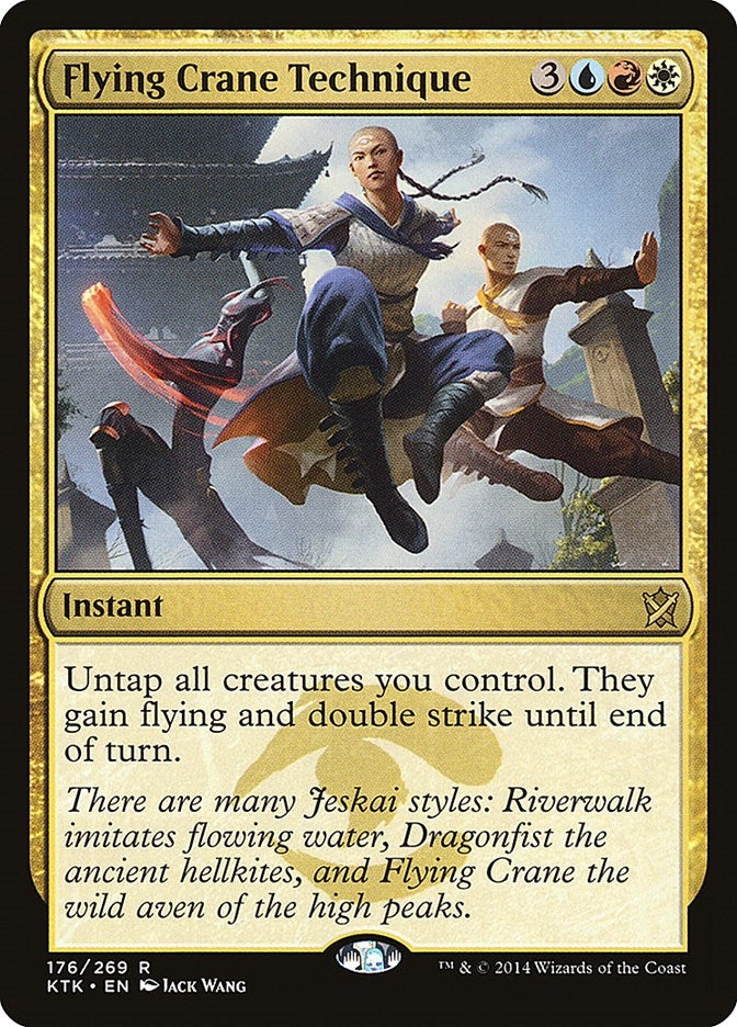 Flying Crane Technique (176) (KTK)