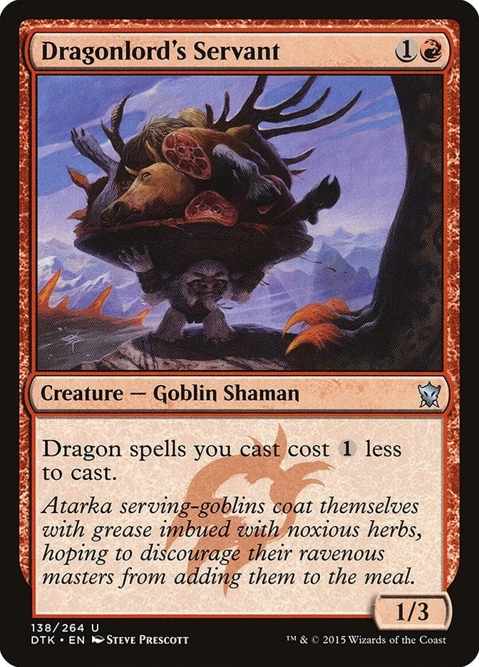 Dragonlord's Servant (138) (DTK)