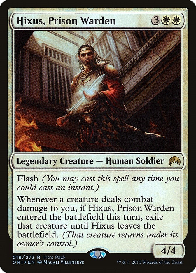 Image for Hixus, Prison Warden (19) (UMP) - Magic: The Gathering