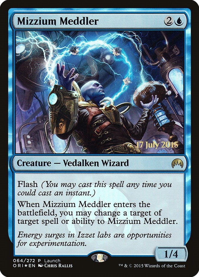Image for Mizzium Meddler (LARP) - Magic: The Gathering