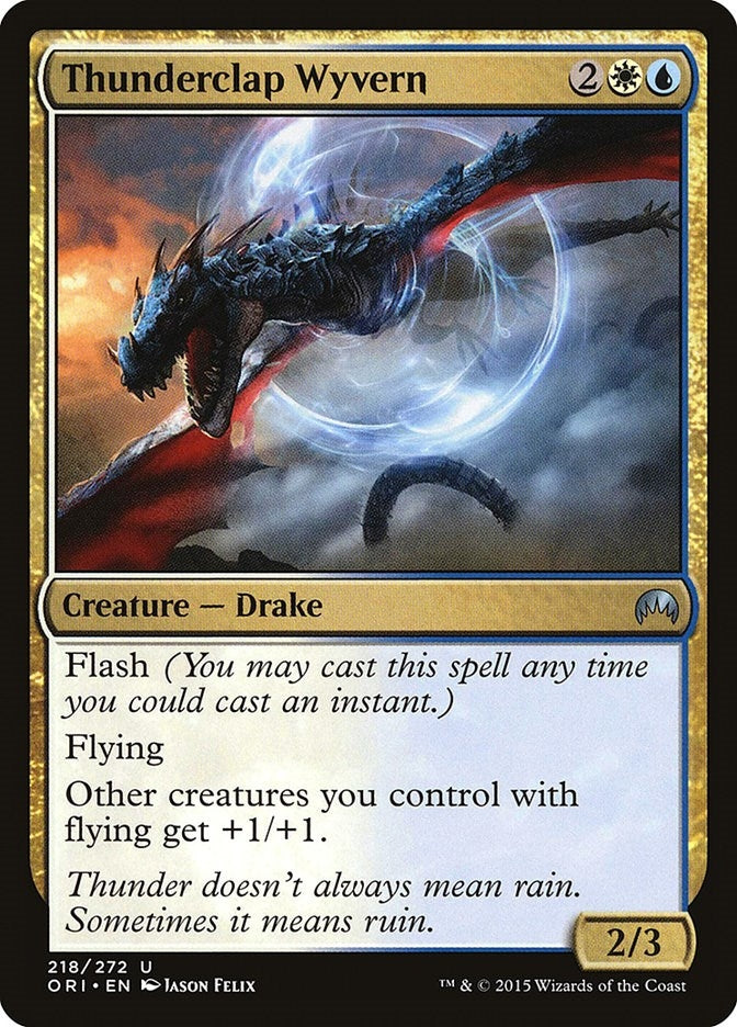 Thunderclap Wyvern (218) (ORI)