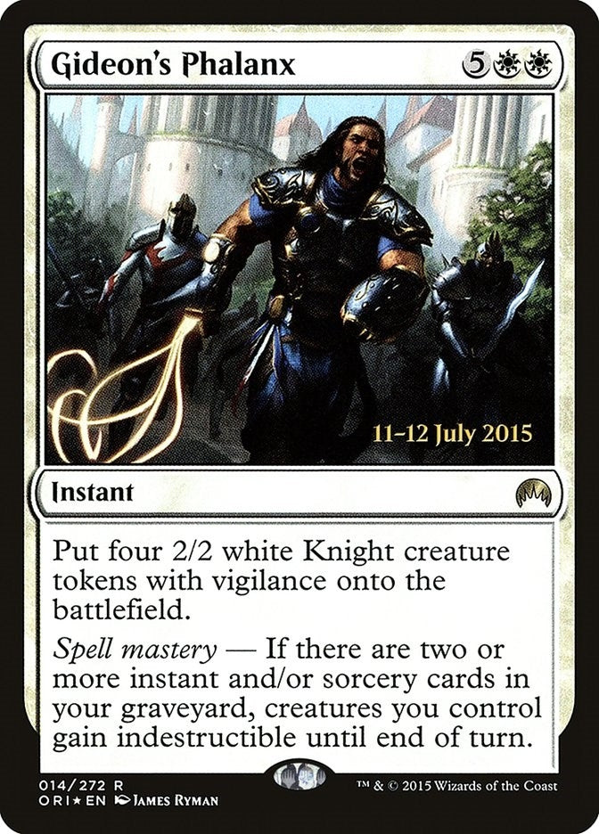 Image for Gideon's Phalanx (14) (PRE) - Magic: The Gathering