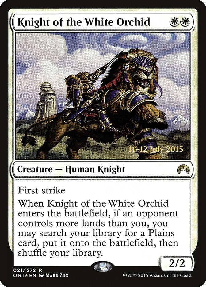 Image for Knight of the White Orchid (21) (PRE) - Magic: The Gathering