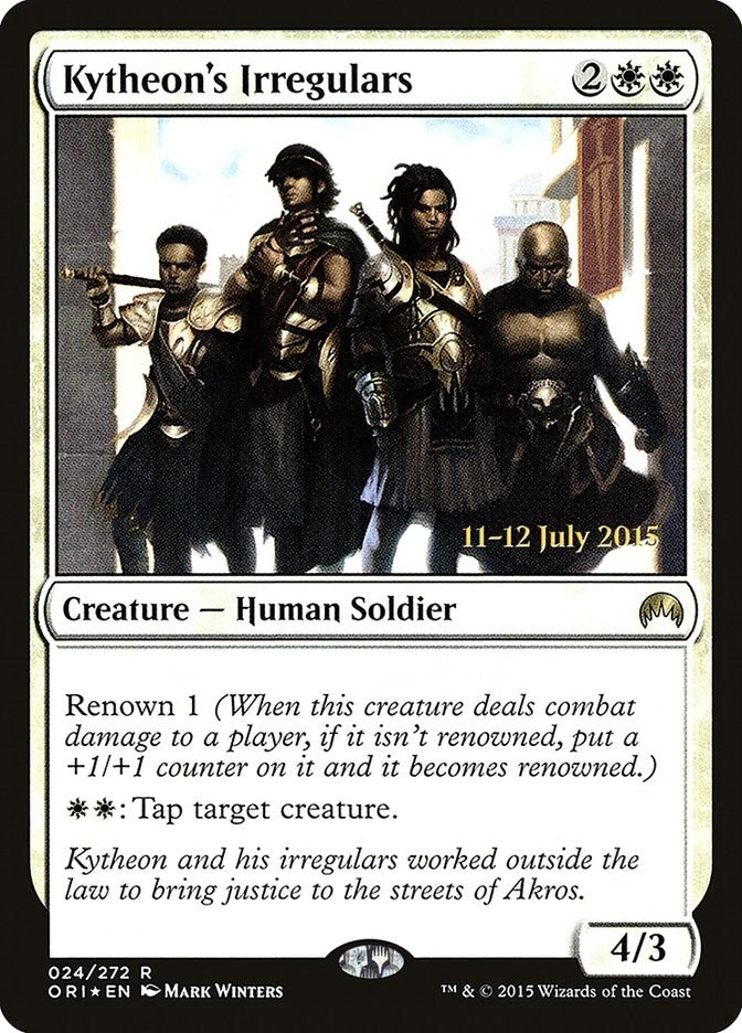 Image for Kytheon's Irregulars (24) (PRE) - Magic: The Gathering