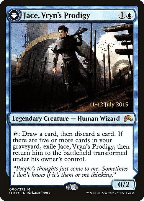 Image for Jace, Vryn's Prodigy (60) (PRE) - Magic: The Gathering