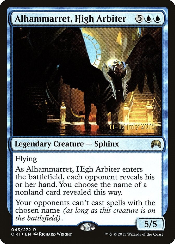 Image for Alhammarret, High Arbiter (43) (PRE) - Magic: The Gathering