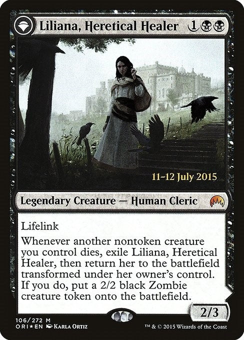 Image for Liliana, Heretical Healer (106) (PRE) - Magic: The Gathering