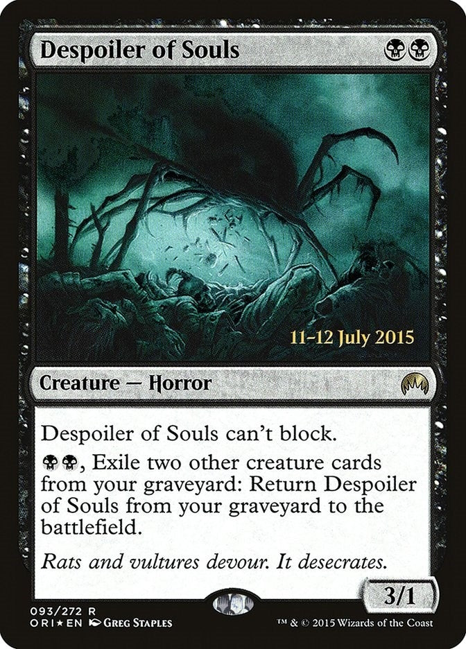Image for Despoiler of Souls (93) (PRE) - Magic: The Gathering