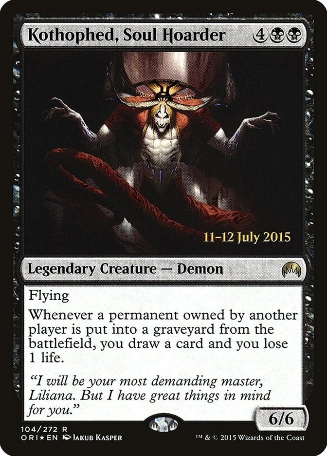 Image for Kothophed, Soul Hoarder (104) (PRE) - Magic: The Gathering