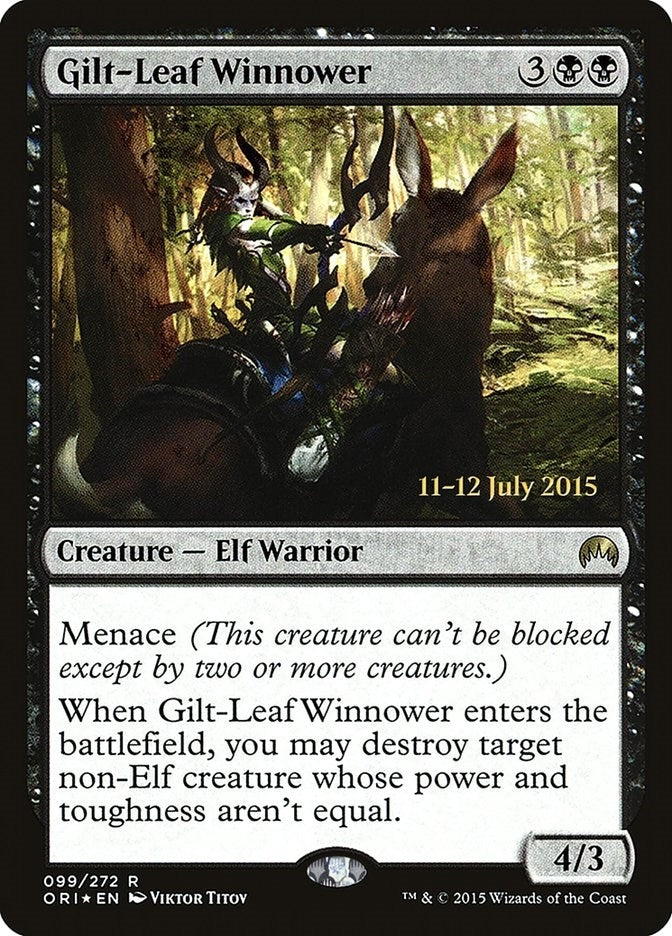 Image for Gilt-Leaf Winnower (99) (PRE) - Magic: The Gathering