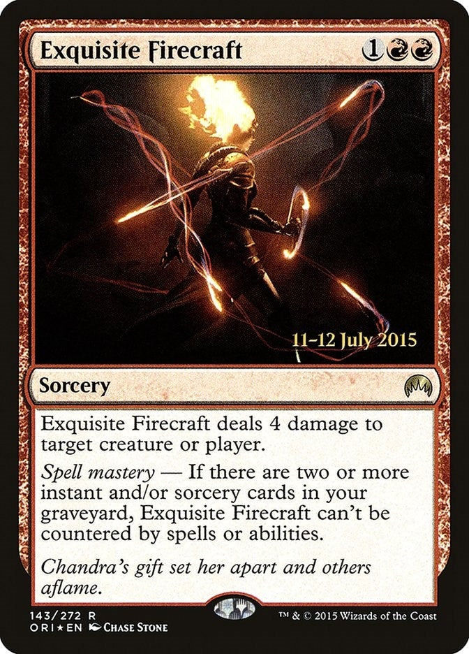 Image for Exquisite Firecraft (143) (PRE) - Magic: The Gathering