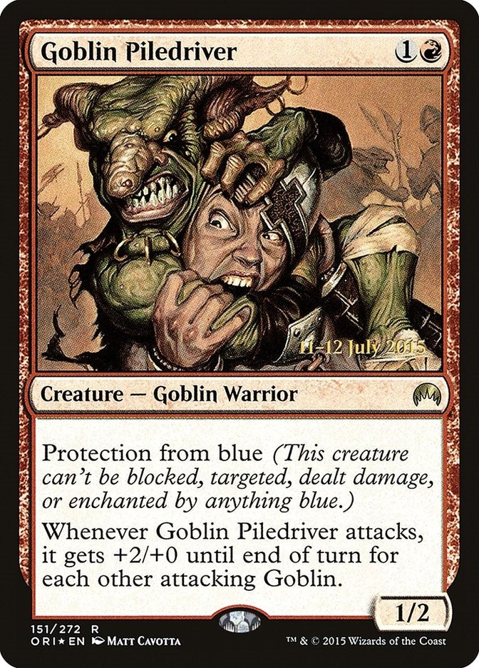 Image for Goblin Piledriver (151) (PRE) - Magic: The Gathering
