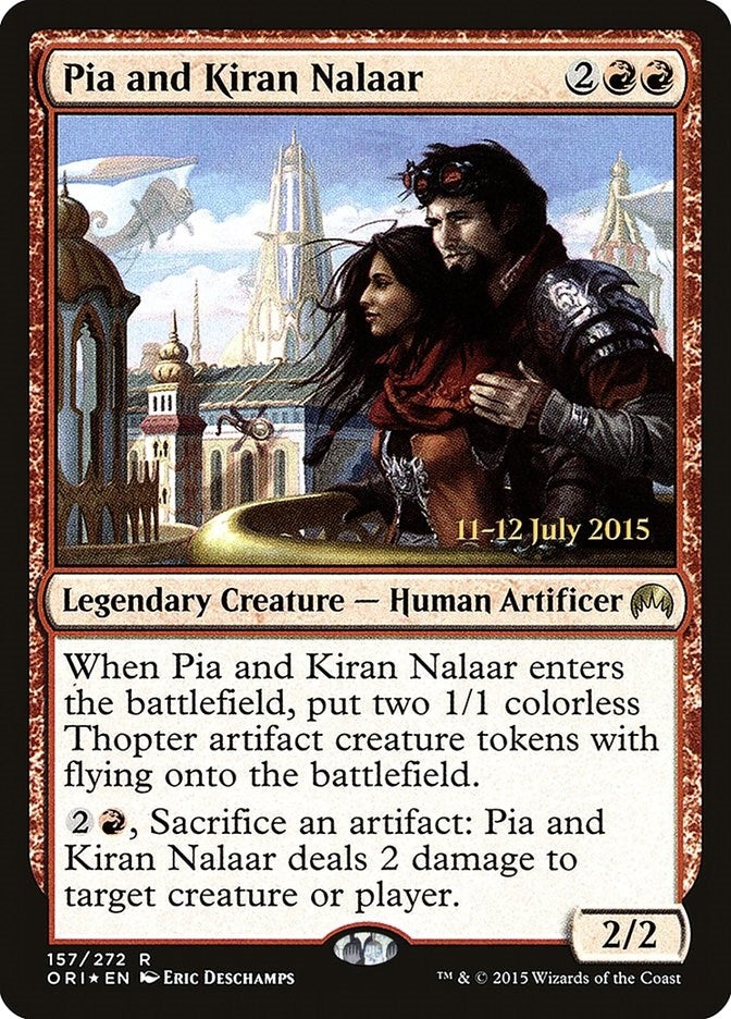 Image for Pia and Kiran Nalaar (157) (PRE) - Magic: The Gathering