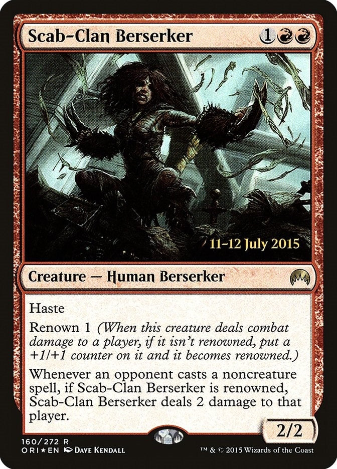 Image for Scab-Clan Berserker (160) (PRE) - Magic: The Gathering