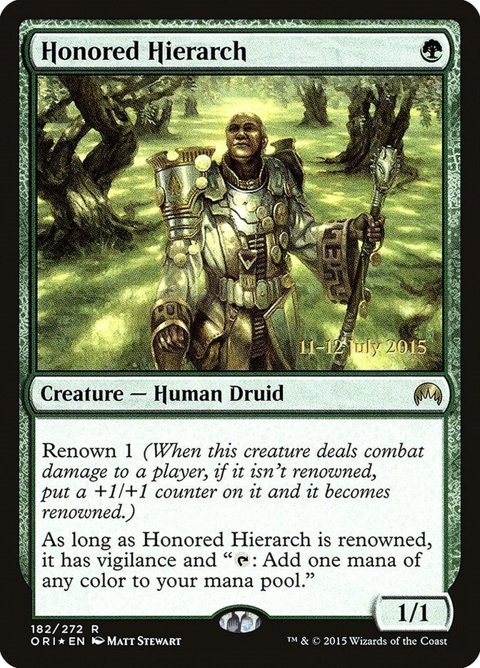 Image for Honored Hierarch (182) (PRE) - Magic: The Gathering