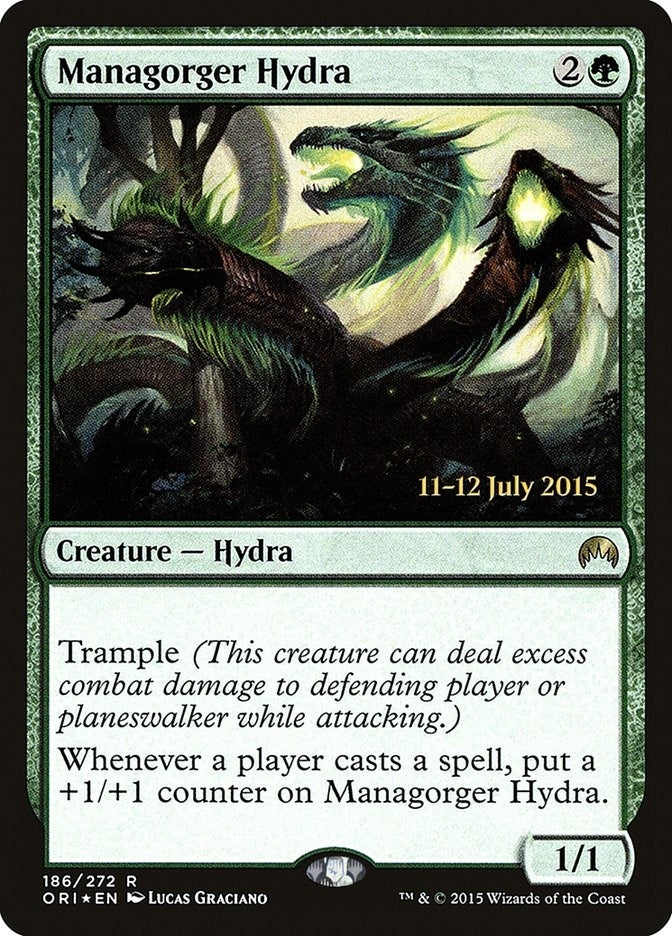 Image for Managorger Hydra (186) (PRE) - Magic: The Gathering