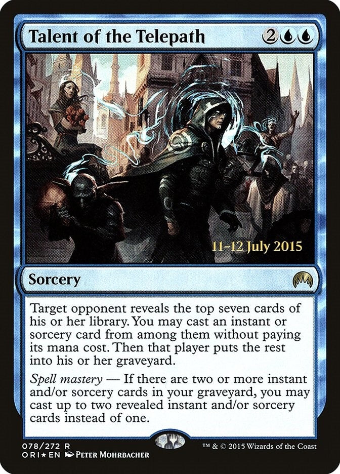Image for Talent of the Telepath (78) (PRE) - Magic: The Gathering