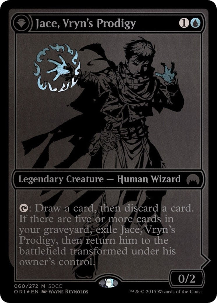 Image for Jace, Vryn's Prodigy (SDCC 2015 Exclusive) (60) (MEDIA) - Magic: The Gathering