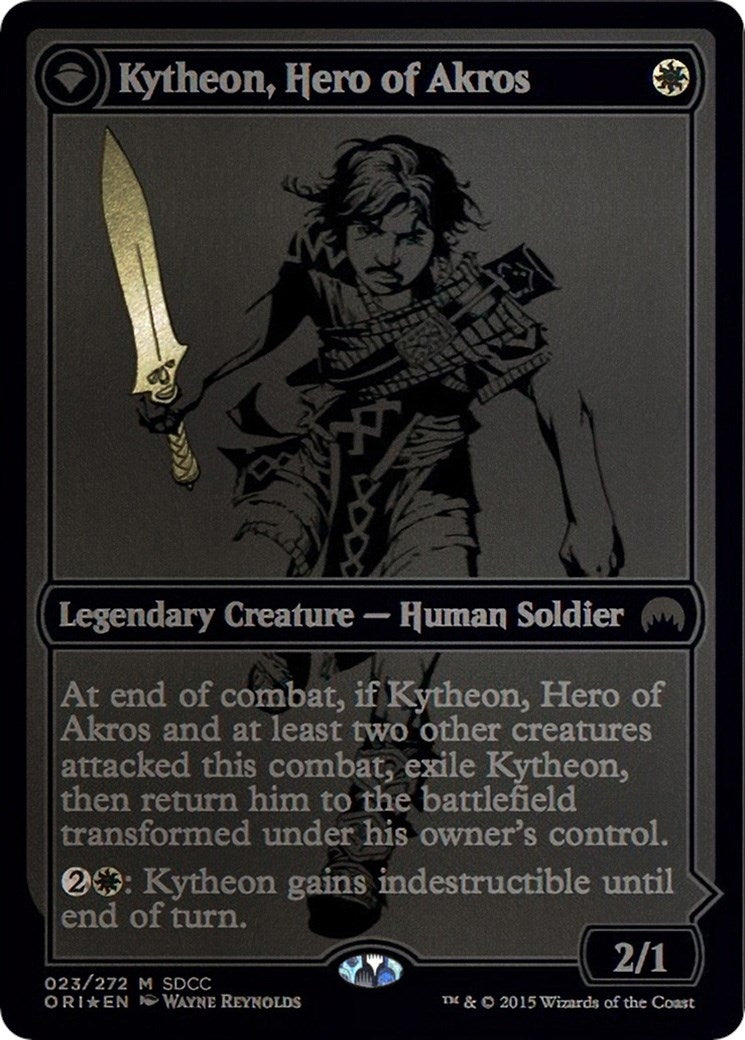 Image for Kytheon, Hero of Akros (SDCC 2015 Exclusive) (23) (MEDIA) - Magic: The Gathering