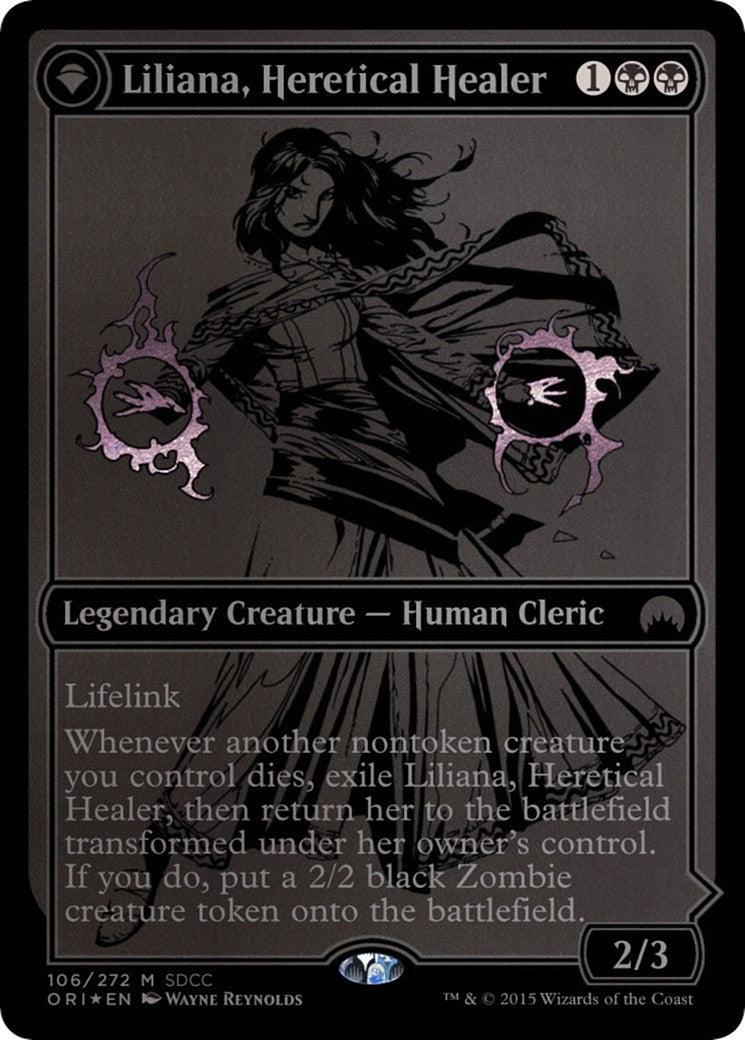 Image for Liliana, Heretical Healer (SDCC 2015 Exclusive) (106) (MEDIA) - Magic: The Gathering